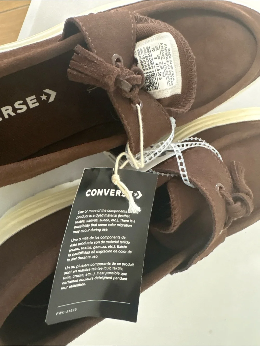 Converse Chuck Taylor All Star Lugged Heel Loafer Platform.  10 (Fits like 9)